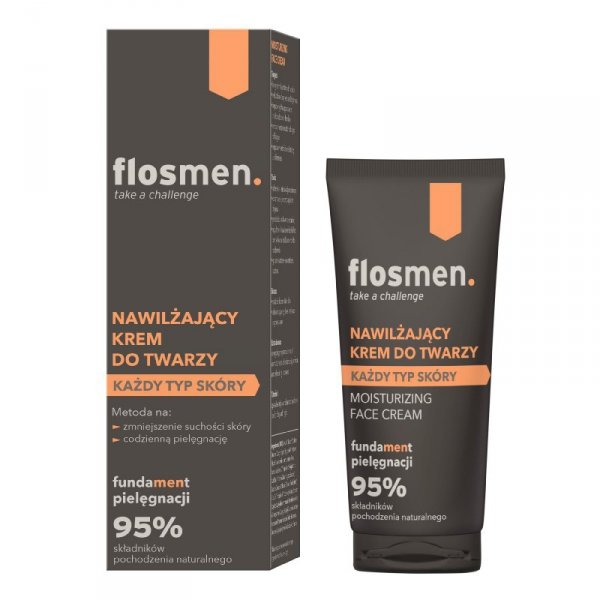 FLOSMEN Nawilżający krem do twarzy 50 ml