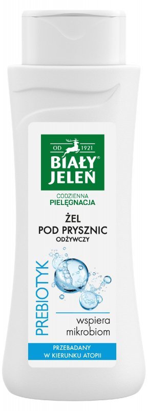 BIAŁY JELEŃ Codzienna Pielęgnacja Żel pod prysznic odżywczy - Prebiotyk 300 ml