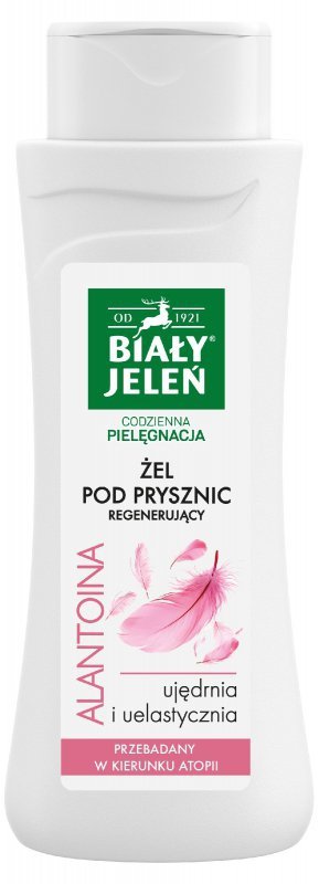 BIAŁY JELEŃ Codzienna Pielęgnacja Żel pod prysznic regenerujący - Alantoina 300 ml