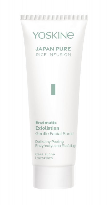 YOSKINE Japan Pure Rice Infusion Delikatny peeling z odmładzającymi enzymami 75 ml