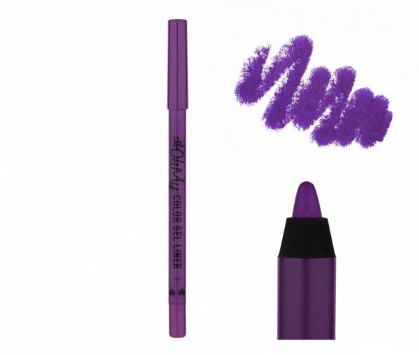 LAMEL OhMy Żelowa Kredka do oczu Color Gel Liner nr 405 - Fioletowa 1.4g - termin 31.03.2026