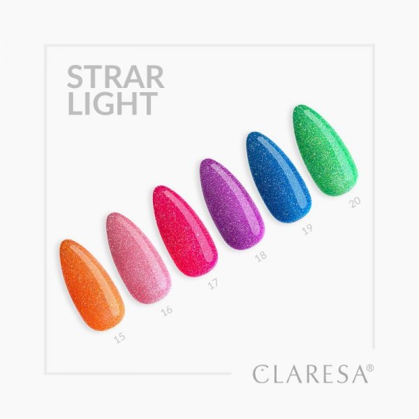 CLARESA Lakier hybrydowy Starlight 17  5 g