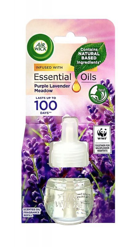AIR WICK Essential Oils Wkład do elektrycznego odświeżacza powietrza Lawenda 19 ml
