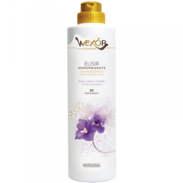 WEXÓR Professional Płyn do płukania tkanin z proteinami jedwabiu Purple Harmony 750 ml