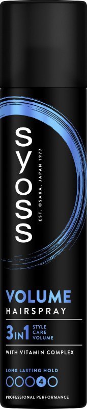 SYOSS Volume Lift 3w1 Lakier do włosów extra mocny zwiększający objętość 300 ml