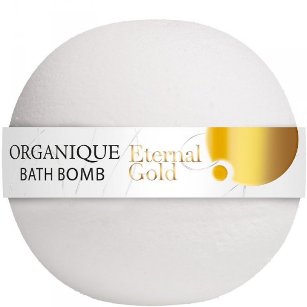 ORGANIQUE Eternal Gold Odżywcza kula do kąpieli 170 g