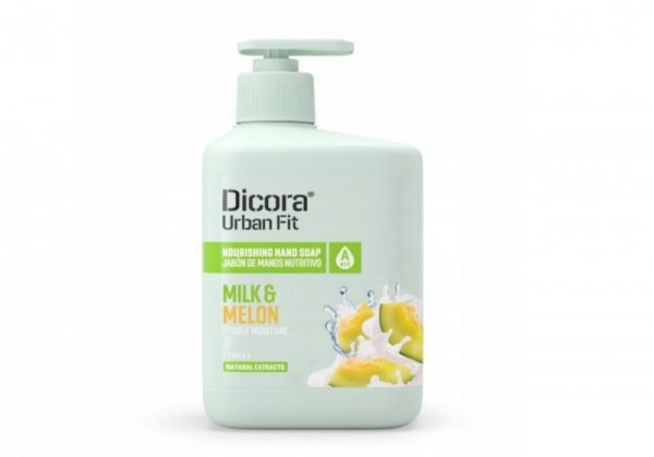 DICORA Urban Fit Mydło do mycia rąk Mleko i Melon 500 ml