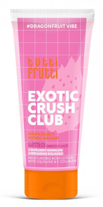 TUTTI FRUTTI Exotic Crush Club Nawilżający hydro-balsam Smoczy owoc i Liczi 200 ml