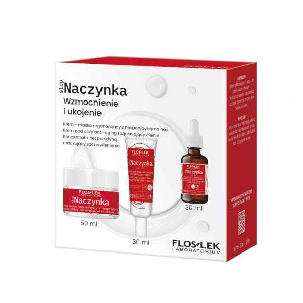 FLOSLEK Zestaw Stop Naczynka Wzmocnienie i ukojenie