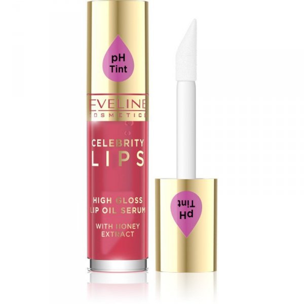 EVELINE Celebrity Lips Olejek – serum do ust 04 Red 5 ml
