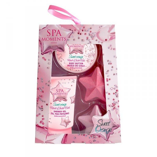 SPA MOMENTS Zestaw kosmetyków do ciała Sweet Orange