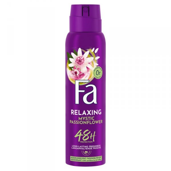 FA Relasting Mystic Passionflower Dezodorant 48H w sprayu 150 ml