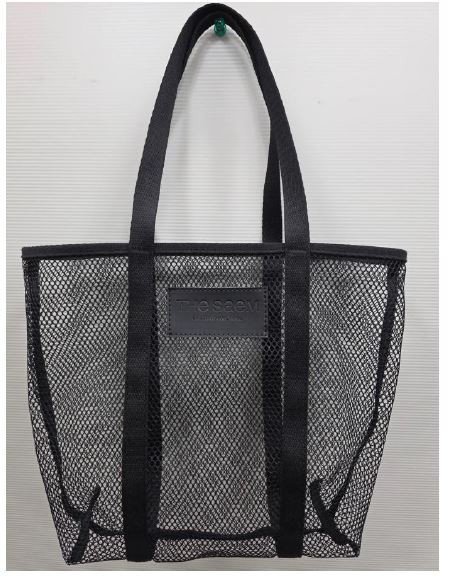 SAEM  PROM.Torba na zakupy Mash Bag czarna