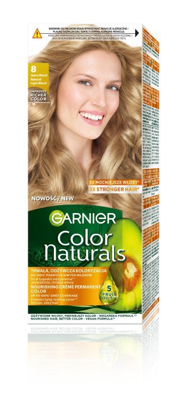GAR COLOR N Farba nr    8     Jasny Blond