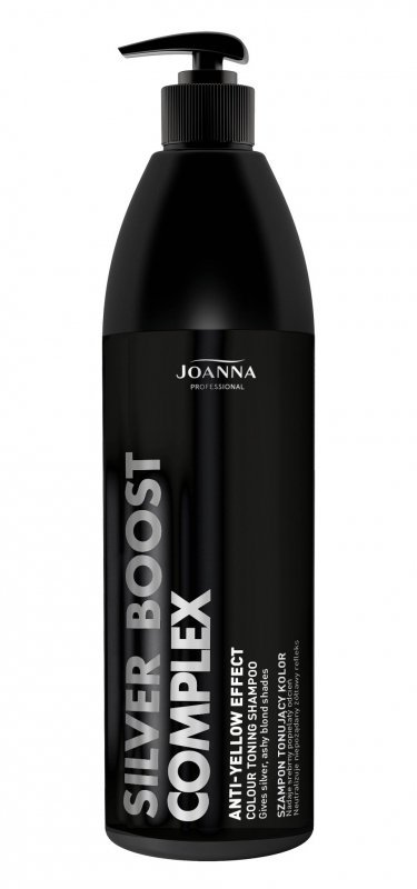 JOANNA PROFESSIONAL Anti - Yellow Boost Complex Szampon tonujący kolor - popielaty 1000 ml