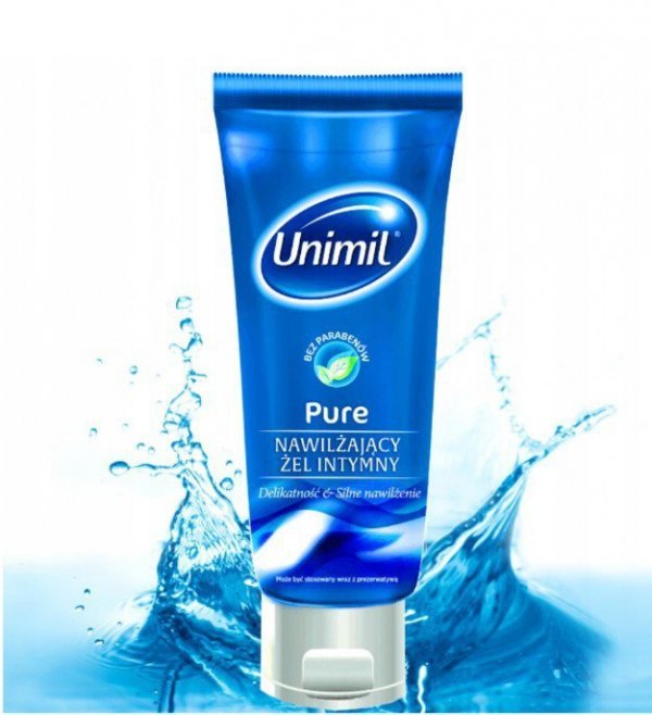 UNIMIL Żel intymny 200ml Pure nawilżający&
