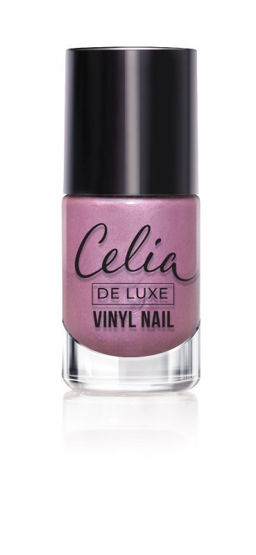 CELIA De Luxe Vinyl Nail Lakier winylowy do paznokci perłowy 702 10 ml