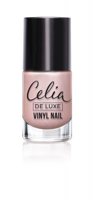 CELIA De Luxe Vinyl Nail Lakier winylowy do paznokci perłowy 704 10 ml