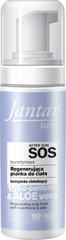 FARMONA Jantar Sun Bursztynowa regenerująca pianka do ciała z kompleksem chłodzącym 150 ml