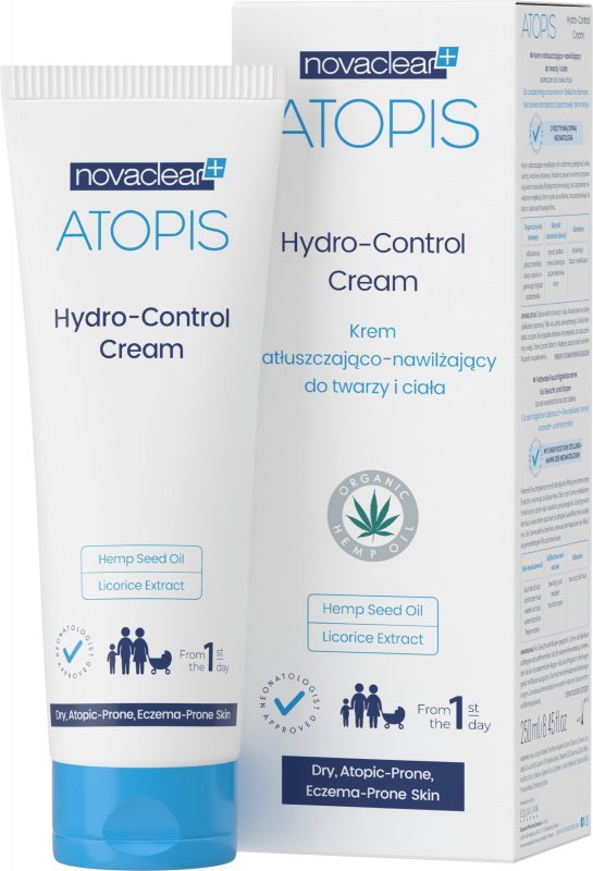 NOVACLEAR Atopis Krem natłuszczająco - nawilżajacy do twarzy i ciała 250 ml