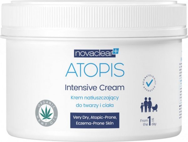 NOVACLEAR Atopis Intensive Krem natłuszczający do twarzy i ciała 500 ml