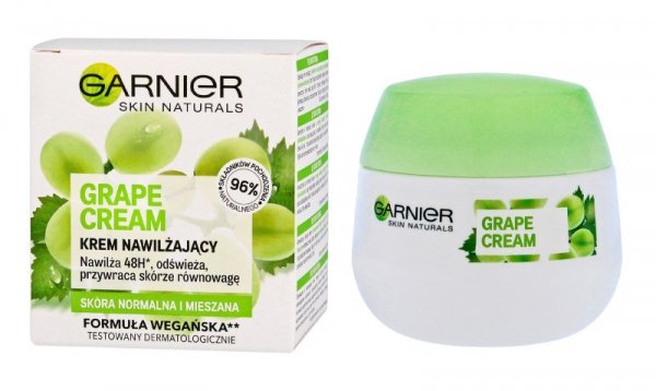 GARNIER Skin Naturals Botanical Grape Extract Krem nawilżająco-odświeżający  50 ml