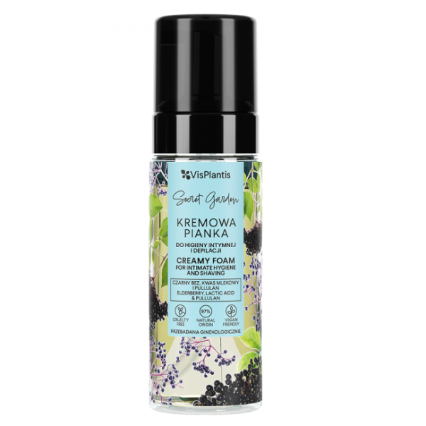 Vis Plantis Pianka do higieny intymnej Czarny Bez i Kwas Mlekowy 170ml