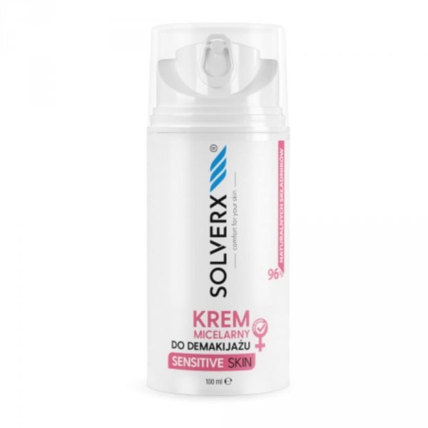 SOLVERX Sensitive Skin Krem micelarny do demakijażu 100ml