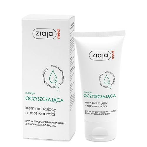 Krem redukujący trądzik, ZIAJA MED OCZYSZCZAJĄCA, 50ml