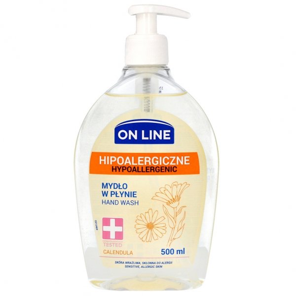 On Line Mydło w dozowniku Hipoalergiczne Calendula  500ml