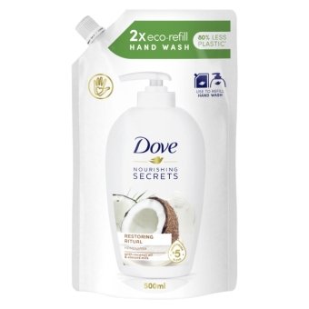 Dove Nourishing Secrets Hand Wash Refil zapas mydła do rąk w płynie Restoring Ritual, 500ml
