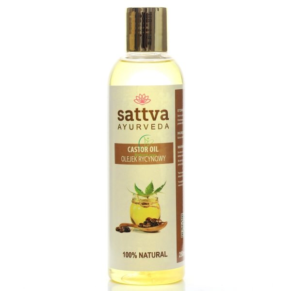 Olej Rycynowy Organic SATTVA AYURVEDA, 250ml