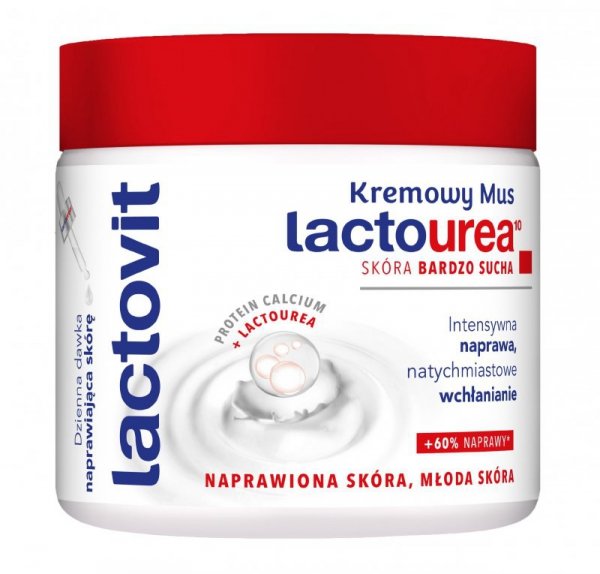 LACTOVIT Lactourea  Mus do ciała 400 ml