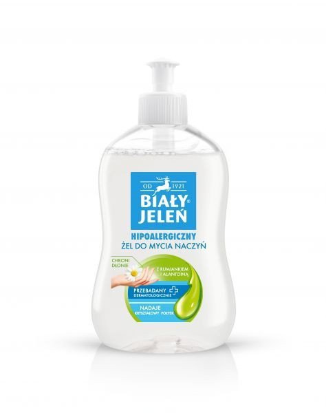 Biały Jeleń Żel do mycia maczyń z rumiankiem i alantoiną 500ml