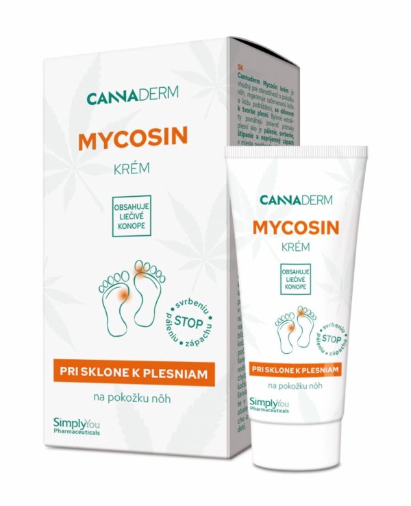 Cannaderm Mycosin krem aktywny z olejkiem konopnym 30 g