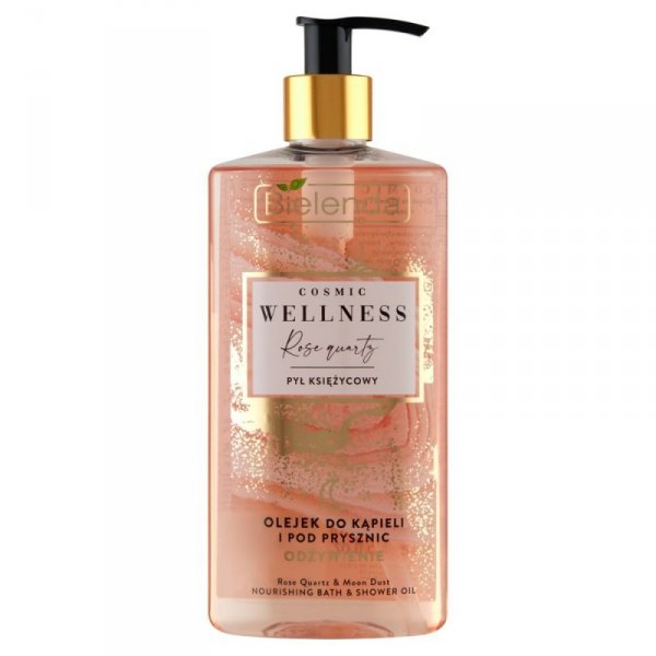 Bielenda Cosmic Wellness Olejek do kąpieli i pod prysznic regenerujący Rose Quartz - Księżycowy Pył 250ml