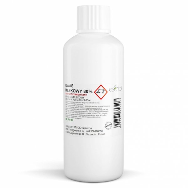 Kwas Mlekowy 80%, Esent, 100 ml