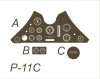 Mirage 481001 1/48 PZL P.11c wersja myśliwska