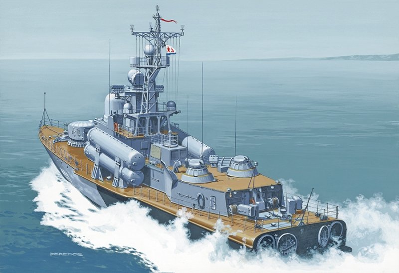Mirage 40230 1/400 Tarantul III 1241.1M Mała korweta rakietowa