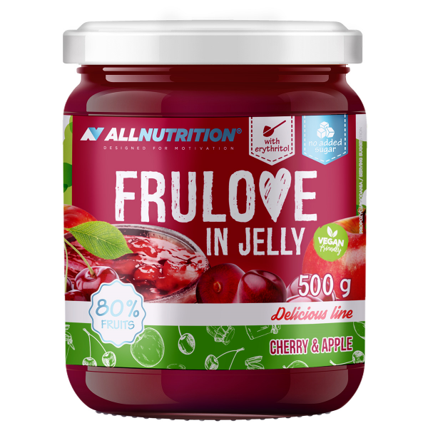 All Nutrition FRULOVE In Jelly Apple &amp; Cherry 500g