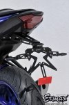 Aluminiowy uchwyt tablicy rejestracyjnej ERMAX PLATE HOLDER Yamaha YZF R3 2015 - 2018