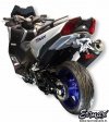Mocowanie tablicy rejestracyjnej ERMAX UNDERTAIL Yamaha TMAX DX SX 2017 - 2019