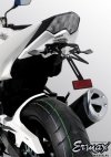 Uchwyt tablicy rejestracyjnej ERMAX PLATE HOLDER Kawasaki Z750 N 2007 - 2012