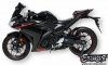 Błotnik tylny i osłona łańcucha ERMAX REAR HUGGER Yamaha YZF R3 2015 - 2018