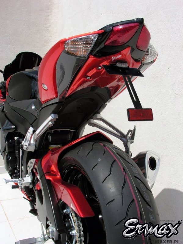 Uchwyt tablicy rejestracyjnej ERMAX PLATE HOLDER Suzuki GSX-R 600 2008 - 2010