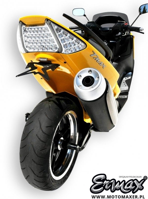Mocowanie tablicy rejestracyjnej ERMAX UNDERTAIL Yamaha TMAX 500 2008 - 2011