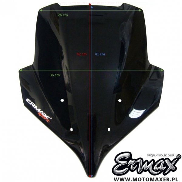 Szyba ERMAX TOURING 42 cm Yamaha MT-10 2022 - 2024