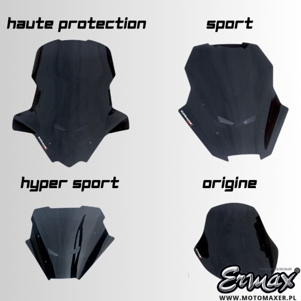 Szyba ERMAX SCOOTER SPORT 48 cm Honda Forza 750 2025