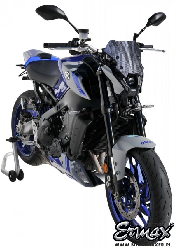 Szyba / owiewka ERMAX NOSE FAIRING 22 cmYamaha MT-09 2021 - 2023