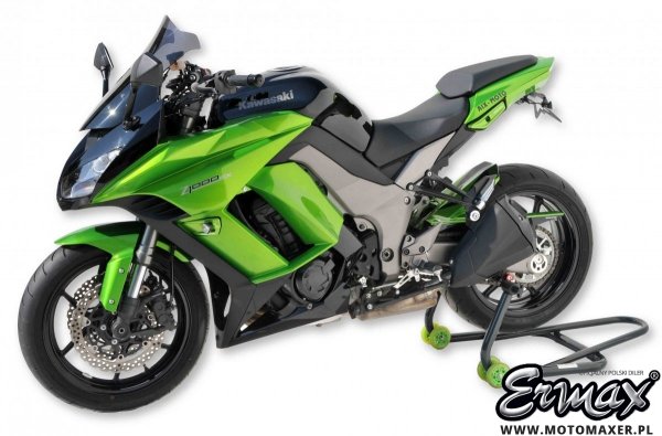 Uchwyt tablicy rejestracyjnej ERMAX PLATE HOLDER Kawasaki Z1000SX 2011 - 2016